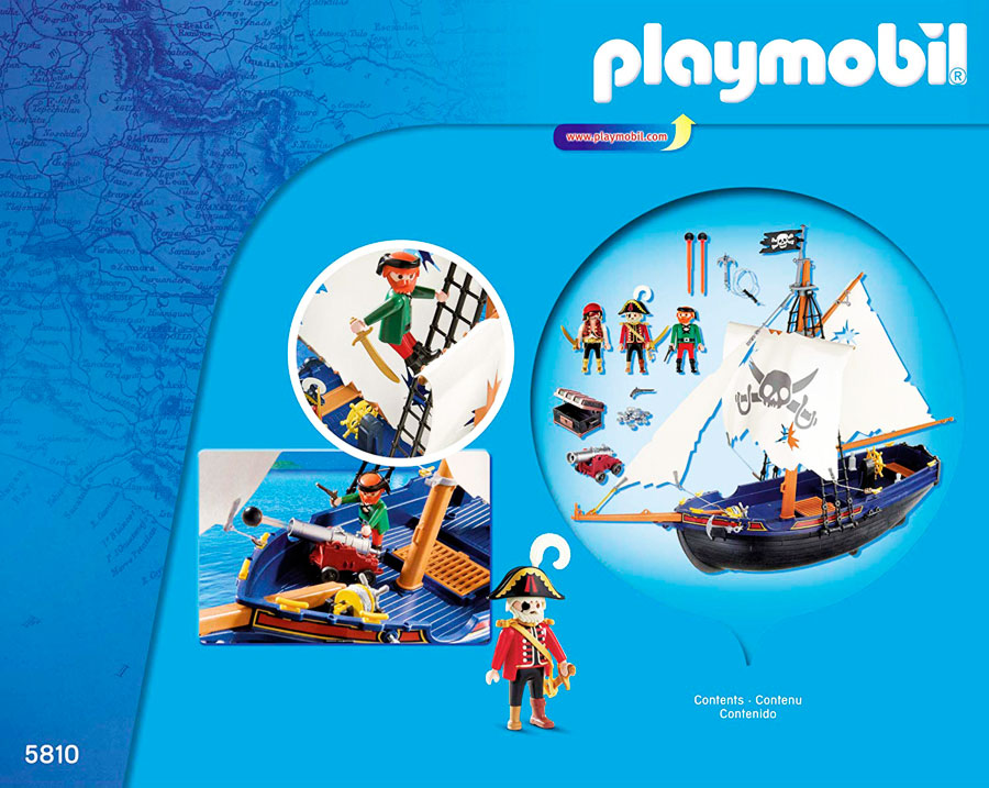 barco corsario playmobil 5810 piezas
